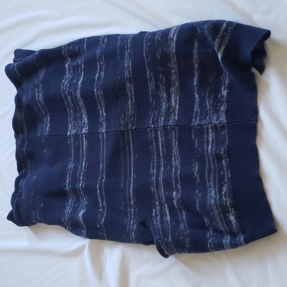 Poof navy blue with white embellishing sweater - Picture 8 of 8